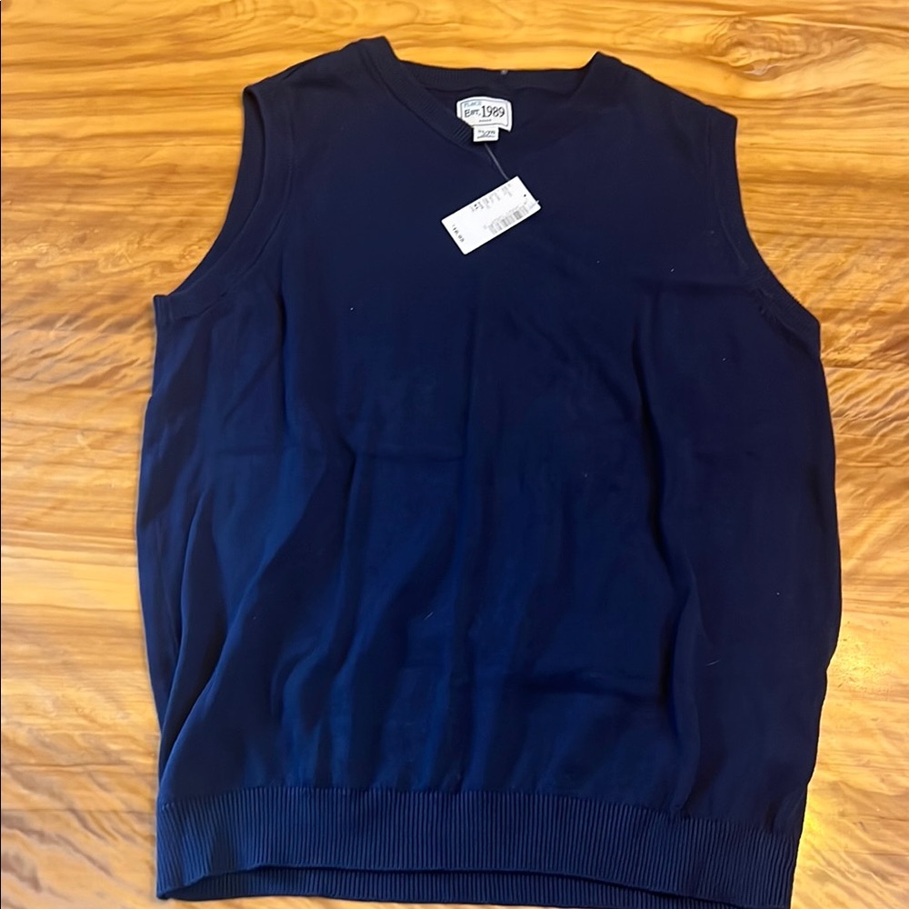 The Children's Place Navy Blue Sleeveless Sweater